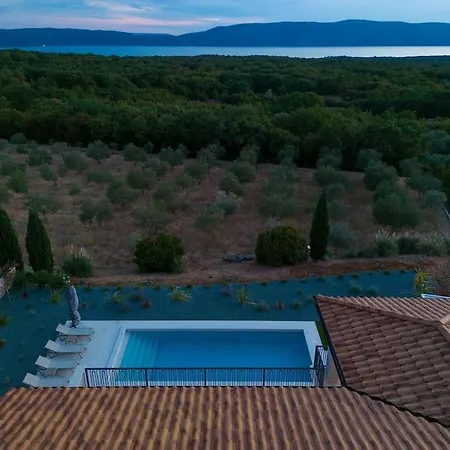 Luxury Harmony With Heated Pool And Seaview * Vrh (Krk)