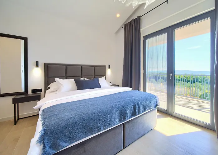 Luxury Harmony With Heated Pool And Seaview * Vrh (Krk)